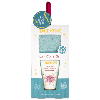 TAKE-TIME Voetencreme met Sok set 70ml