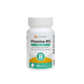 LIVSANE Vitamine B12 1000mcg 90 stuks