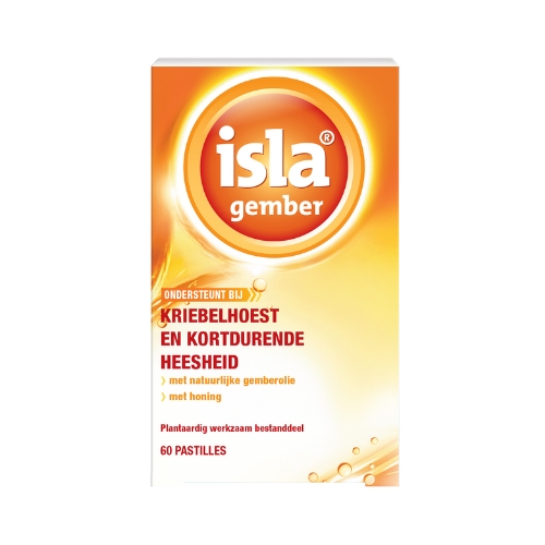 Isla Gember Pastilles 60 stuks