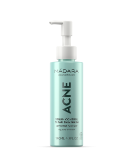 MÁDARA ACNE  Serum Control Clear Skin Wash 140ml