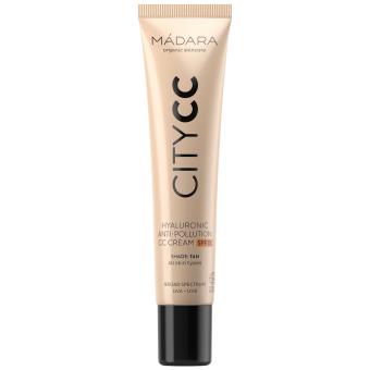 MÁDARA  CITY CC Hyaluronic Anti-pollution CC cream SPF 15, TAN 40ml
