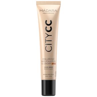 MÁDARA CITY CC Hyaluronic Anti-pollution CC cream SPF 15, BEIGE 40ml