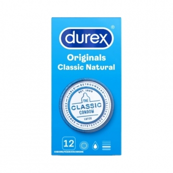Durex Condooms Originals Classic Natural 12 stuks | BENU Shop