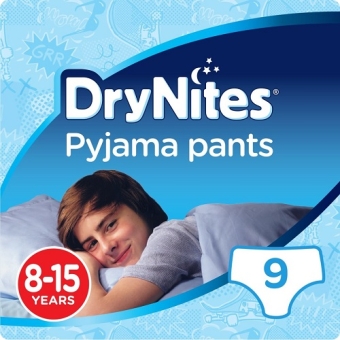 Huggies Drynites Pants Boy 8-15 Jaar 27-57Kg 9 Stuks