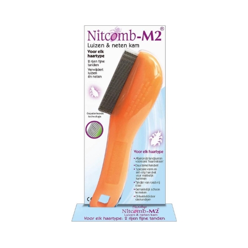 Nitcomb-M2 Luizen- en Netenkam 1 stuk