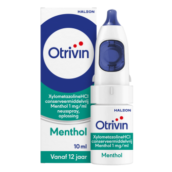 Otrivin Xylometazoline 1 mg/ml Menthol Neusspray 10ml