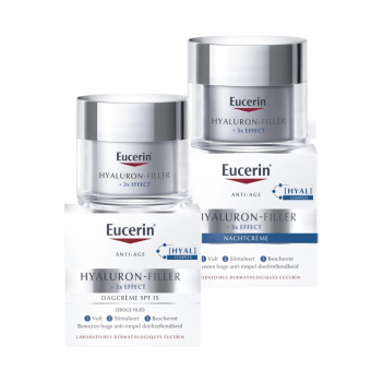 Eucerin Hyaluron Filler Routine Set - Dagcrème 50ml en Nachtcrème 50ml