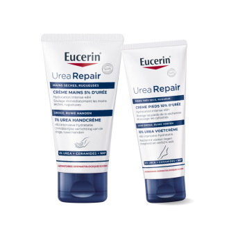 Eucerin UreaRepair Plus Routine Set - Voetcrème 10% 100ml en Handcrème 5% 75ml