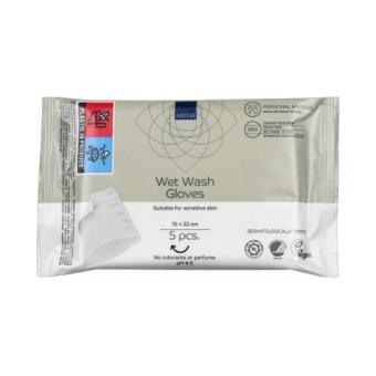 Abena Parfumvrij Verzorgende Washandjes 5 stuks
