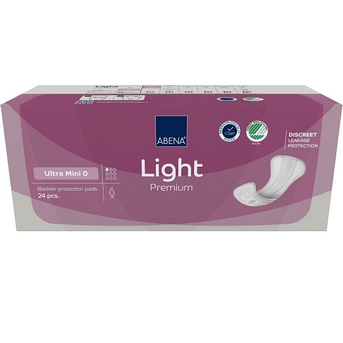 Abena Light Premium Ultra Mini 0 Inleggers 24 stuks