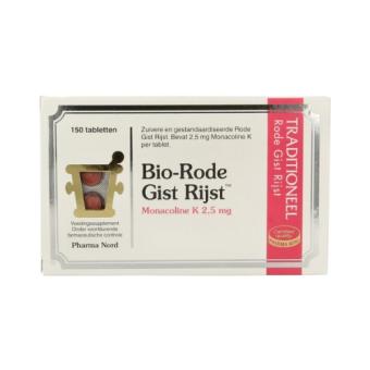 Pharma Nord Bio-Rode Gist Rijst 150 tabletten