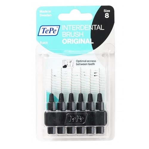 Tepe 1.5mm Zwart Interdentale Ragers 6 stuks