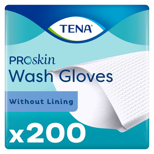 Tena Proskin Wegwerp Washandjes 200 stuks