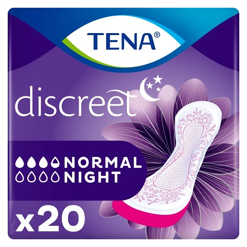 Tena Discreet Normal Night Inleggers 20 stuks