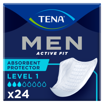 Tena Men Active Fit Level 1  24 stuks