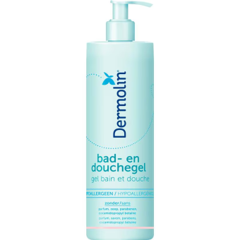Dermolin Bad- en douchegel CAPB vrij 400 ml