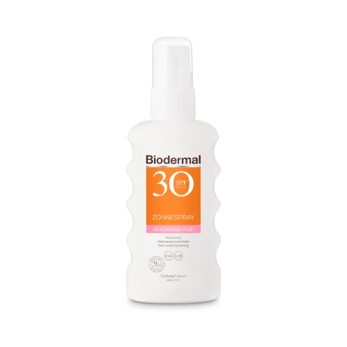 Biodermal Gevoelige Huid SPF30 Zonnebrand Spray 175ml