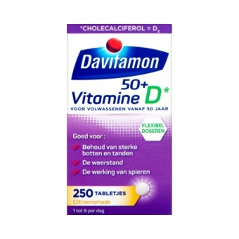 Davitamon D50+ Tabletten 250 stuks