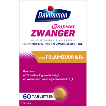 Davitamon Compleet Zwanger Tabletten 60 stuks