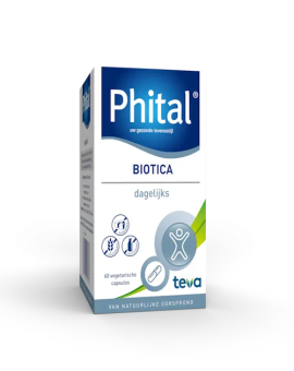 Phital Biotica Dagelijks Vegetarische Capsules 60 stuks