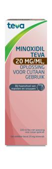 Teva Minoxidil oplossing 20mg/ml 100ml