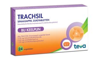 Teva Trachsil Sinaasappel Zuigtabletten 24 tabletten
