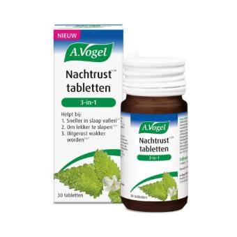 A.Vogel 3-in-1 Nachtrust Tabletten 30 stuks