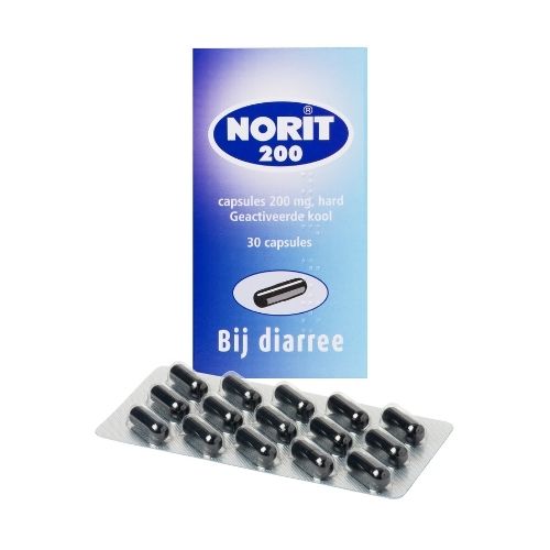 Norit 200mg Capsules 30 stuks