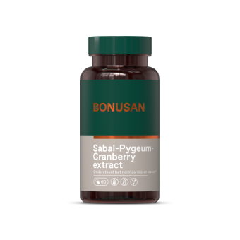 Bonusan Sabal-Pygeum-Cranberry extract vcaps 60 stuks