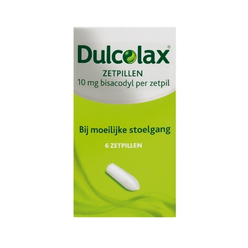 Dulcolax Bisacodyl 10mg Zetpillen 6 stuks