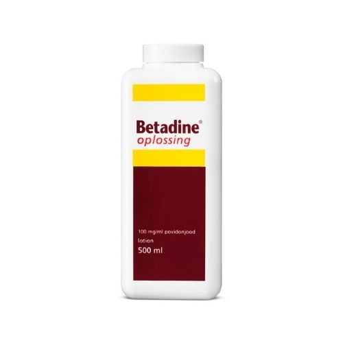 Betadine Oplossing Povidonjood 100 mg/ml Lotion 500ml