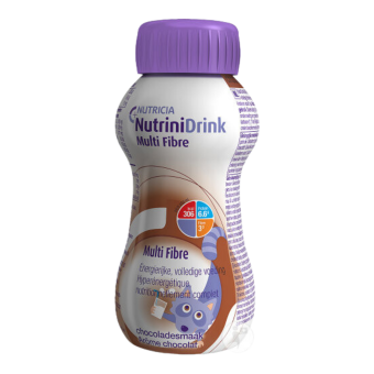 Nutrinidrink Multi Fibre Chocolade 200ml
