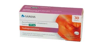 Ascorbinezuur Vitamine C Tablet 500mg 30 st