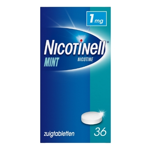 Nicotinell Mint Nicotine 1mg Zuigtabletten 36 stuks
