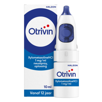 Otrivin 12+ Xylometazoline HCl 1 mg/ml Oplossing Neusspray 10ml