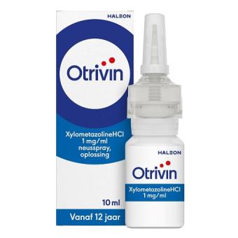 Otrivin Xylometazoline HCI 1 mg/ml Neusspray Oplossing Vanaf 12 Jaar 10ml | BENU Shop