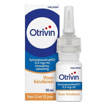 Otrivin Xylometazoline HCI Neusspray 0,5 mg/ml Voor Kinderen Van 2-12 Jaar 10ml | BENU Shop