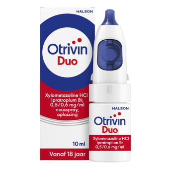 Otrivin Duo Xylometazoline HCl Ipratropium Br 0,5/0,6 mg/ml Neusspray 10ml