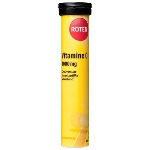 Roter Vitamine C 1000mg Citroen Bruistabletten 2x20 stuks