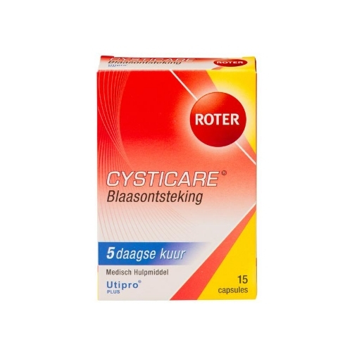 Roter Cysticare 5 Daagse Kuur Capsules 15 stuks