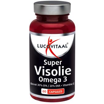 Lucovitaal Super Omega 3 Visolie 60 stuks