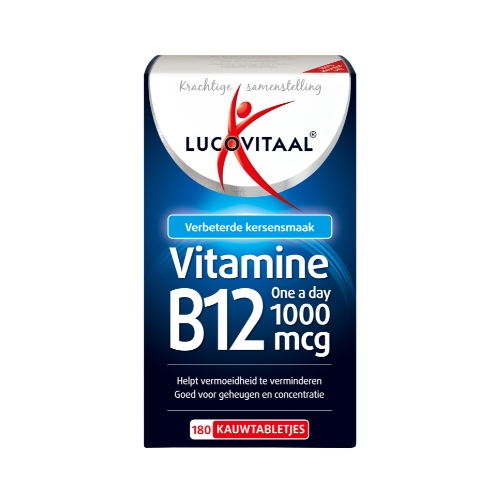 Lucovitaal B12 1000mgc Kauwtabletten 180 stuks