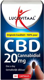 Lucovitaal  CBD Cannabidiol 20mg 30ST