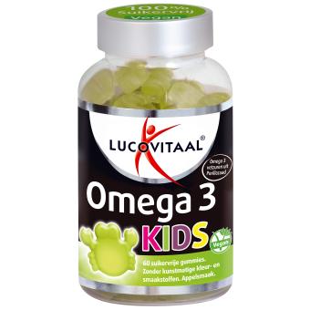 Lucovitaal Omega 3 Kids Gummies Suikervrij 60 stuks