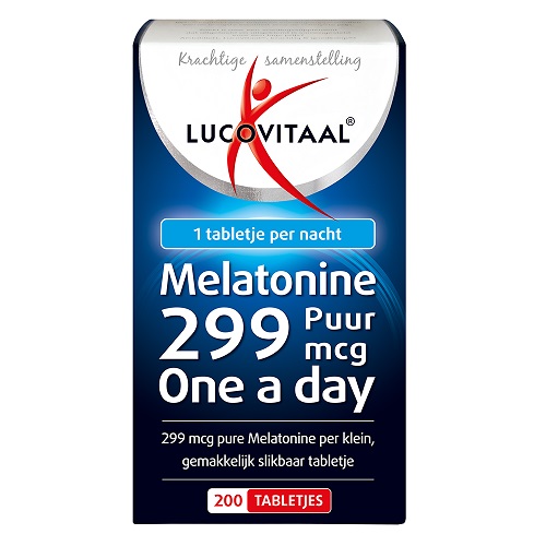 Lucovitaal Melatonine 299mgc Tabletjes 200 stuks