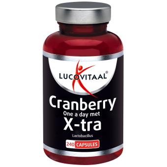 Lucovitaal Cranberry met X-tra Lactobacillus 240 stuks