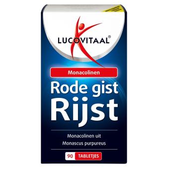 Lucovitaal Rode Gist Rijst 90 stuks