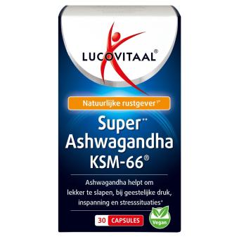 Lucovitaal Super Ashwagandha KSM-66 30 stuks