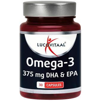 Lucovitaal Omega 3 375mg EPA & DHA Vegan 30 stuks