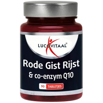 Lucovitaal Rode Gist Rijst & co-enzym Q10 90 stuks